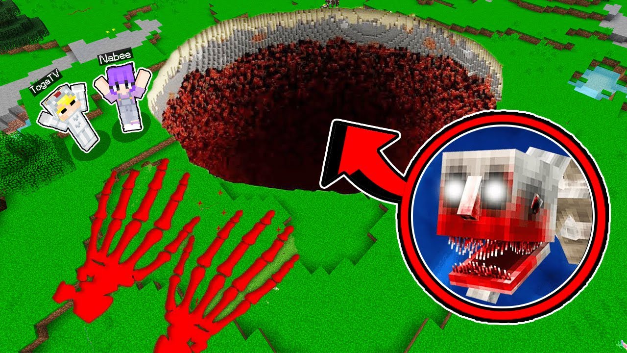 Tô Gà Phát Hiện Hố Sâu Đói Khát Siêu Đáng Sợ Trong Minecraft!-Tô Gà Khám Phá Hố Sâu Đói Khát Siêu Đáng Sợ Trong Minecraft