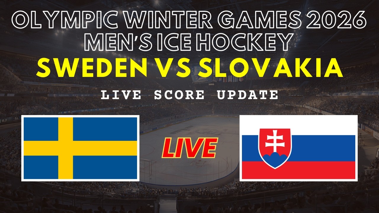 Sweden vs Slovakia Live Stream: Watch Olympic Winter Games 2026 Ice Hockey Live in India