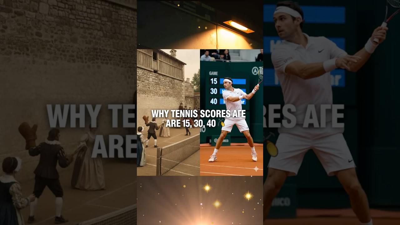 Why Does Tennis Scoring Start at 15, 30, 40? Explained Simply