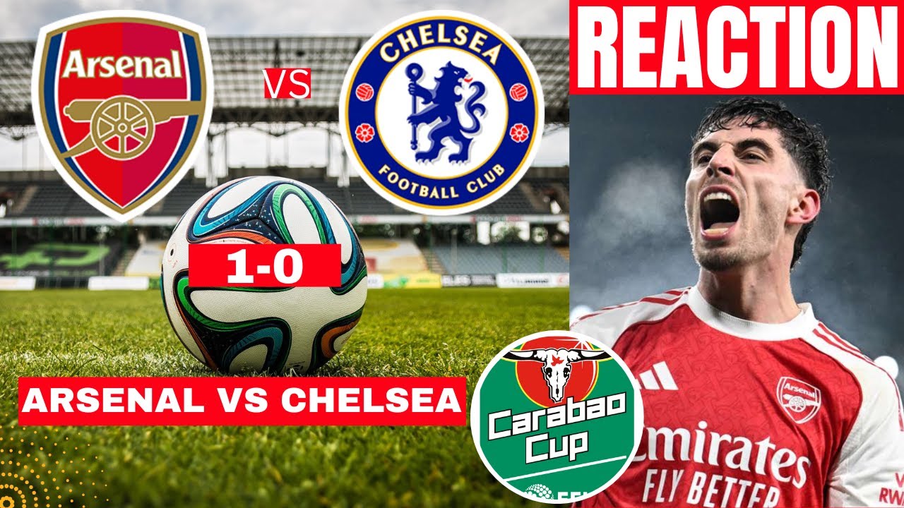 Arsenal vs Chelsea Live Score: Carabao Cup Semi Final Football Highlights & Goal Updates