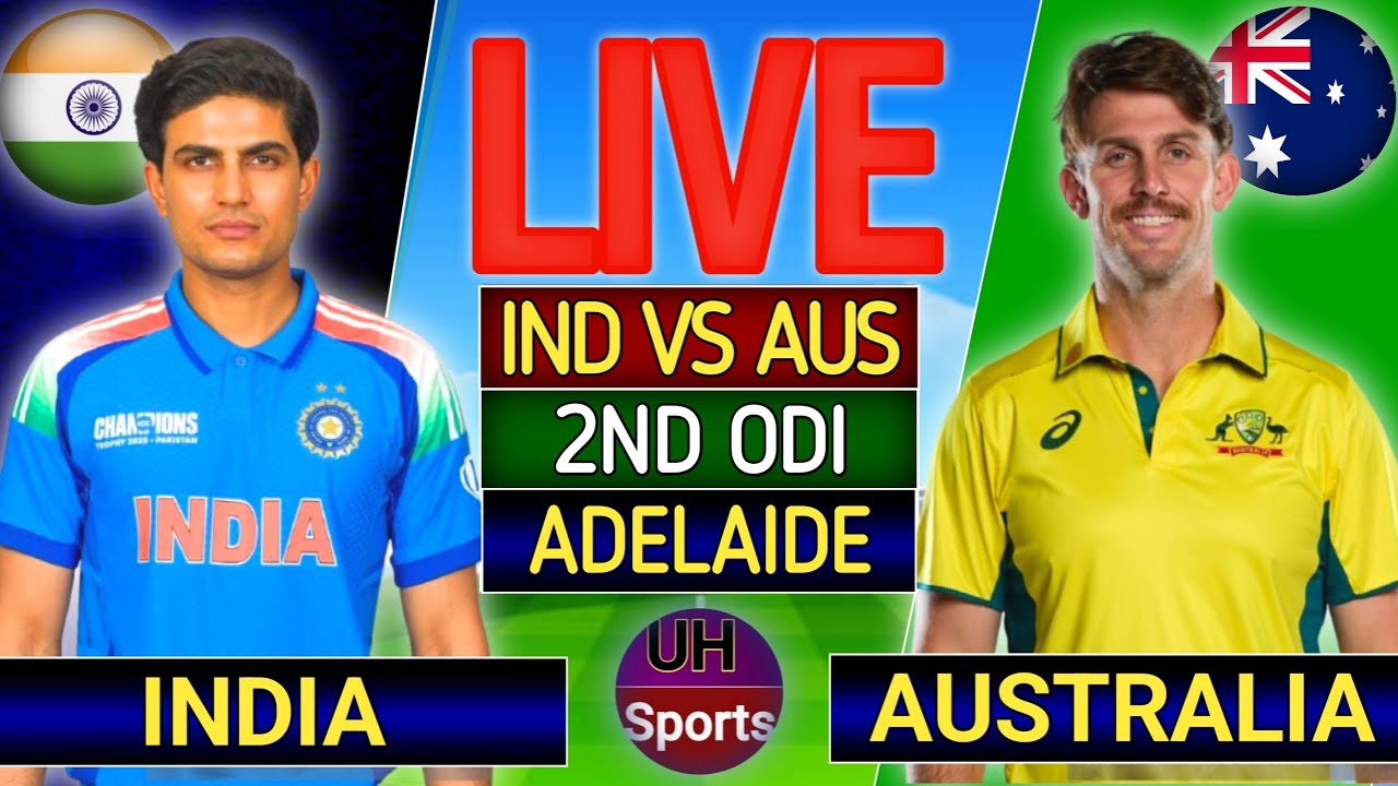 India vs Australia 2nd ODI Live Score: IND vs AUS Live Cricket Match Today, Commentary & Scorecard