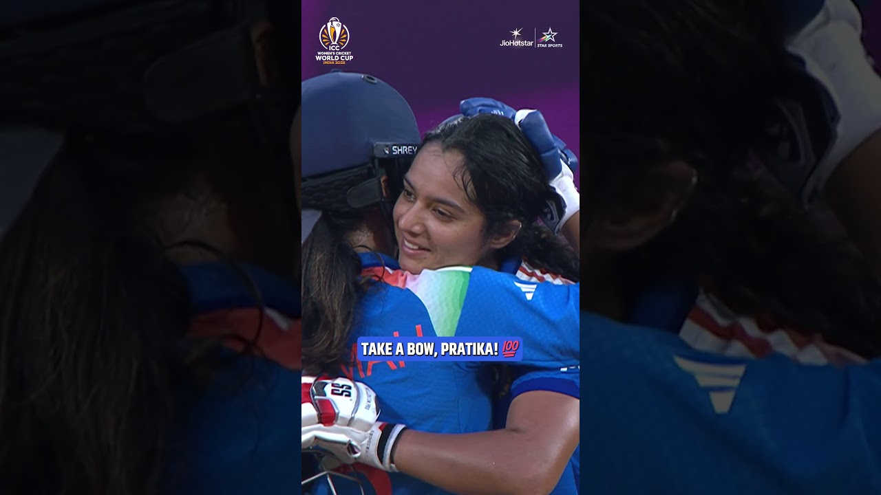 Pratika Rawal’s Century Power India Against New Zealand in CWC25! #INDvNZ