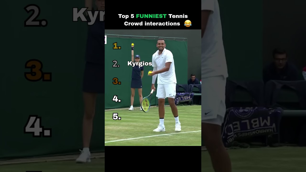 The 5 Funniest Tennis Crowd Moments That Will Make You Laugh Out Loud