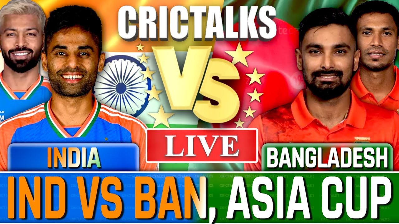 IND vs BAN Live Score: India vs Bangladesh Today Match Commentary & Playing XI Updates