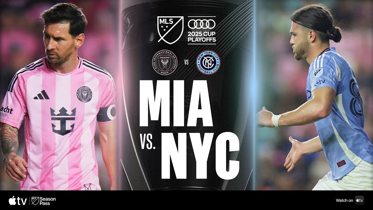 Inter Miami vs NYCFC Highlights: Messi in MLS Playoffs 2025 | Full Match Replay