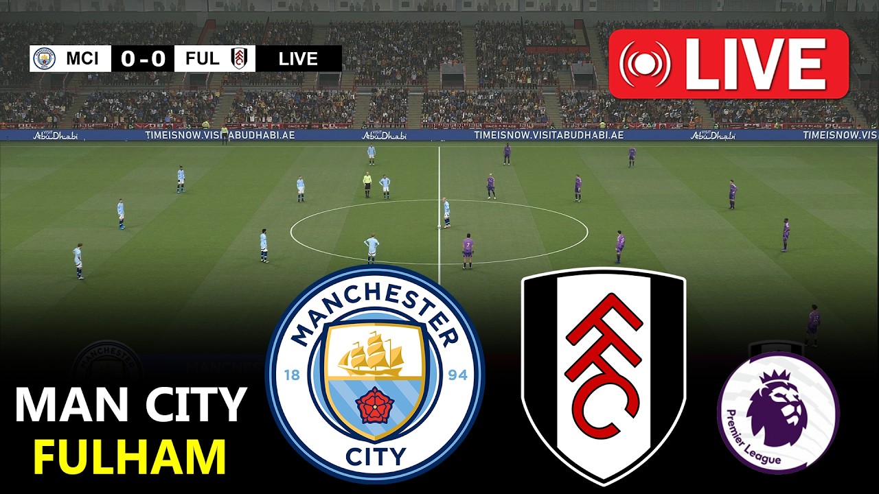 Man City vs Fulham | Premier League 2026 | PES 21 Simulation Gameplay (Hindi)