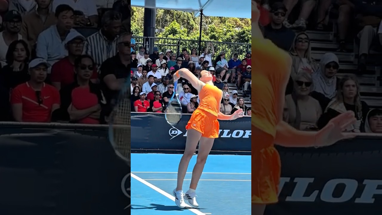 Karolina Pliskova Slow Motion Serve Analysis: Learn Pro Tennis Serve Technique