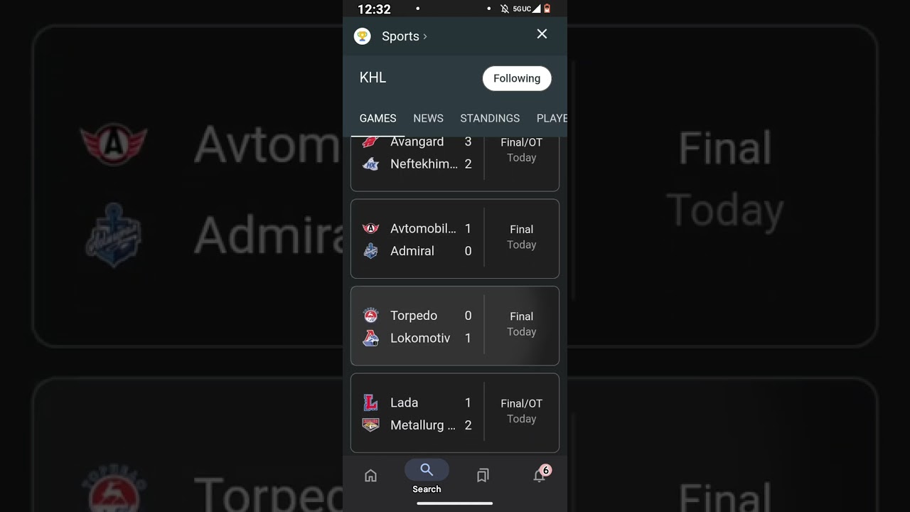 KHL Hockey Livescore: Today’s KHL Match Results & Points Table #khl