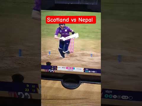 Scotland vs Nepal Live Score: Live Cricket Updates and Match Commentary Today