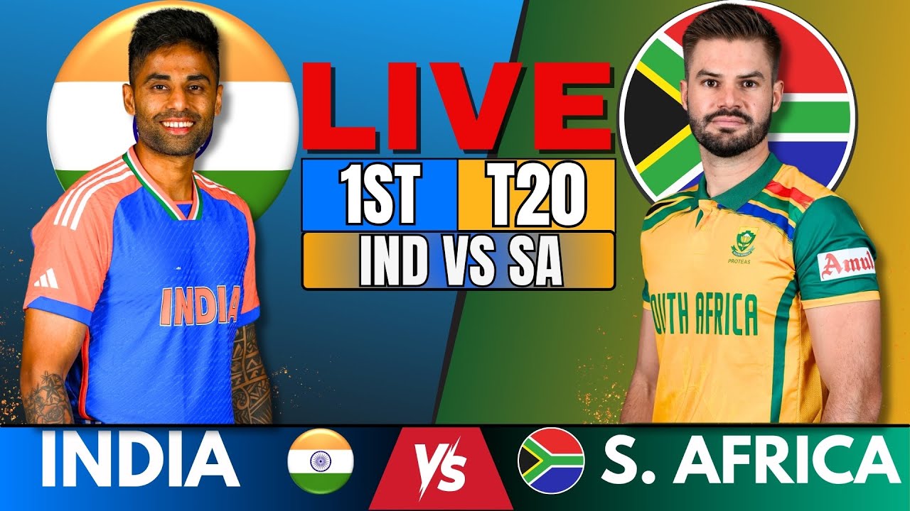 IND vs SA Live Score: India vs South Africa 1st T20I Commentary & Match Updates Live Scorecard