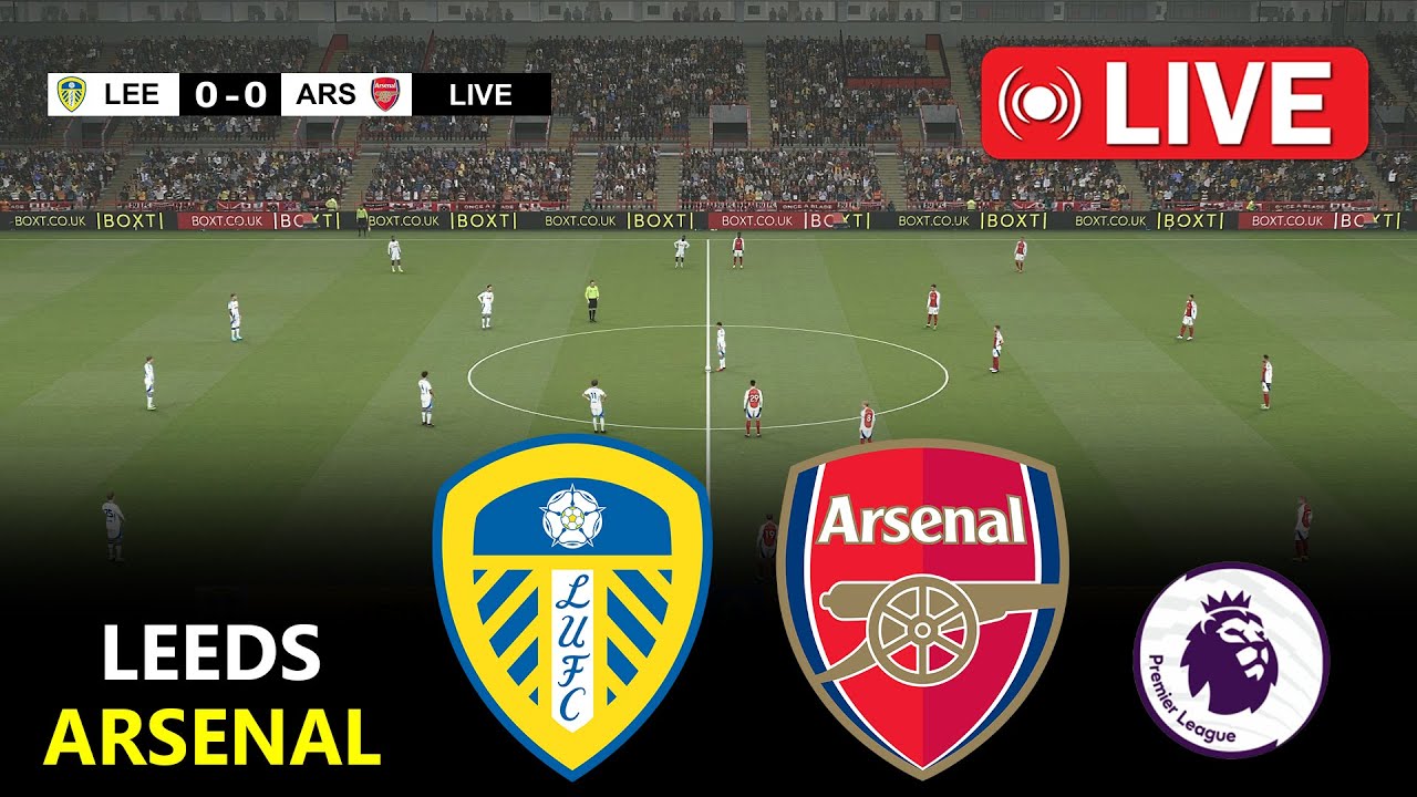 Leeds United vs Arsenal Live Stream: EPL 2026 PES 21 Simulation (India)