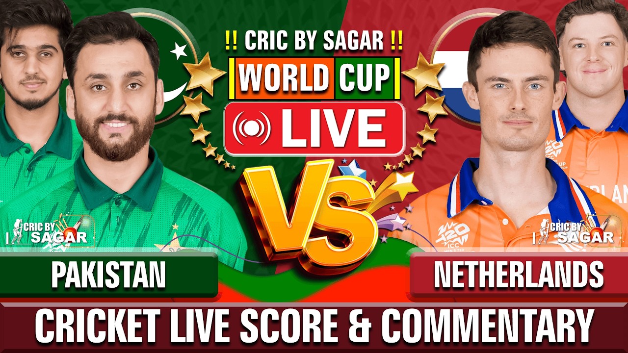 PAK vs NED Live Score, World Cup 2023: Pakistan vs Netherlands Cricket Scorecard & Updates