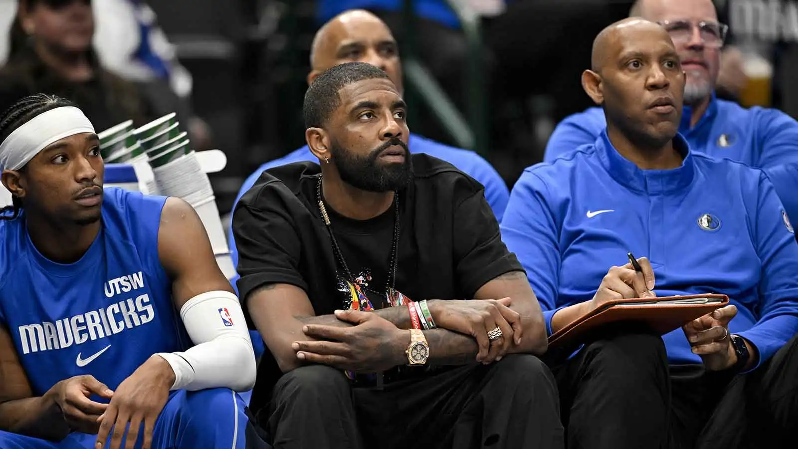 Kyrie Irving makes statement on sitting out entire season