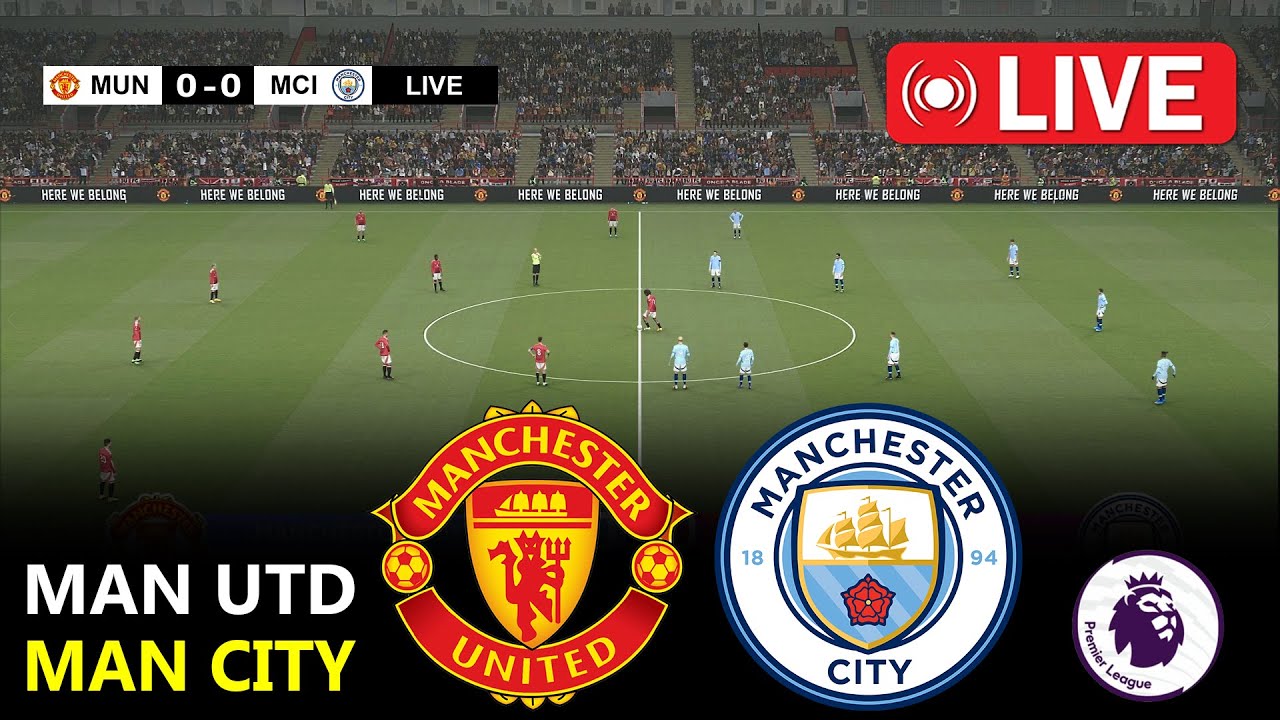 Man Utd vs Man City 2025/26 – Premier League Simulation Full Match | PES 21 Gameplay