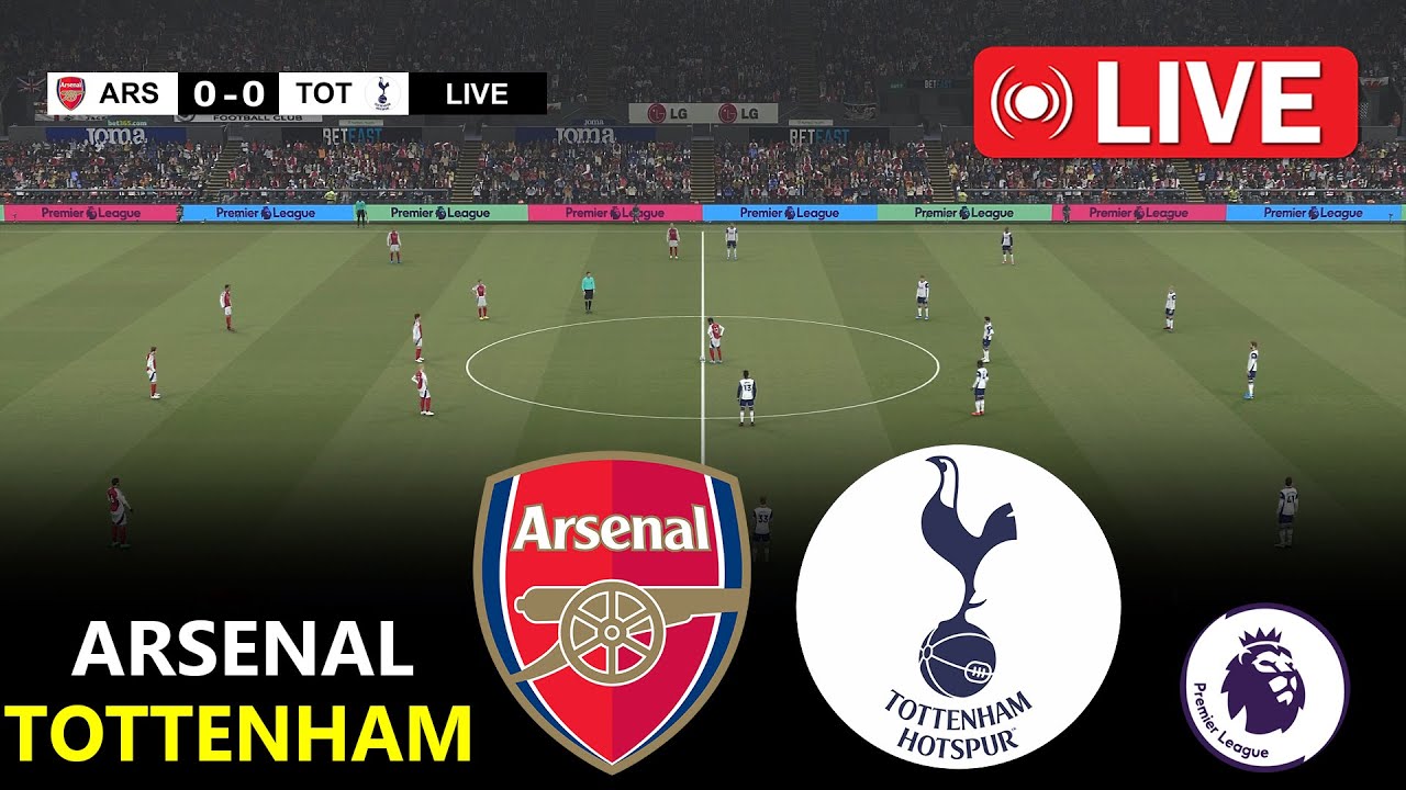 Arsenal vs Tottenham Live: EPL 2025/26 Match Preview & PES 21 Simulation