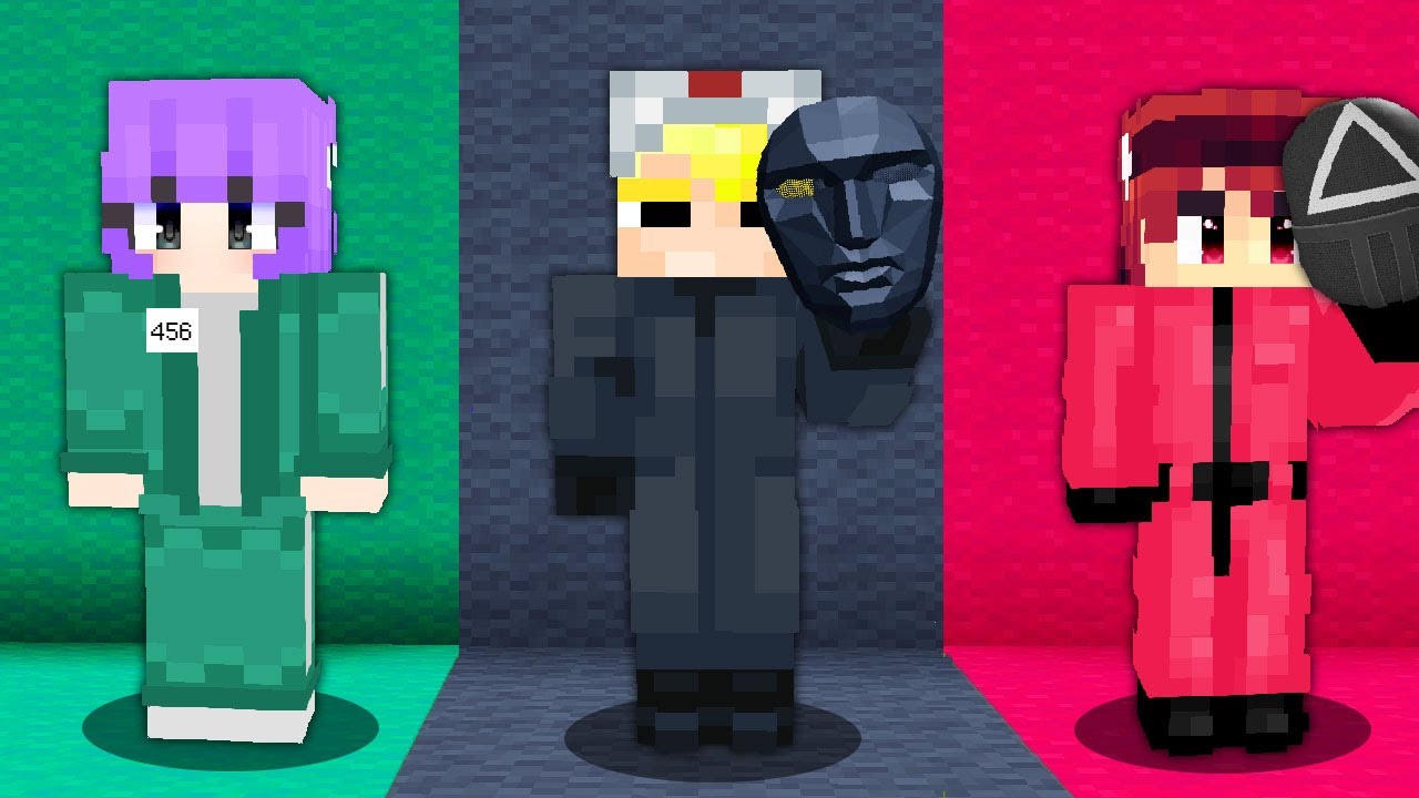 Tô Gà Thử Thách Chơi Trốn Tìm SquidGame 3 Trong Minecraft-Tô Gà Squid Game 3: Thử Thách Trốn Tìm Minecraft Kịch Tính