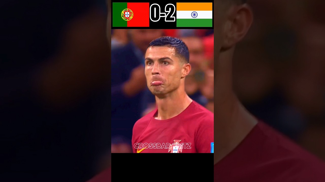 Cristiano Ronaldo Hat-trick vs India: Imaginary Final Match Highlights & Goals 🇮🇳🇵🇹