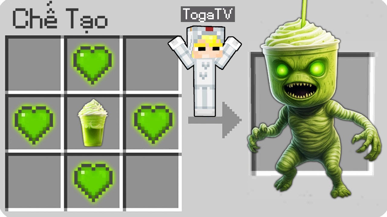 Cách Tô Gà Chế Tạo Quái Vật Matcha Latte Trong Minecraft!-Cách Tô Gà Chế Tạo Quái Vật Matcha Latte Minecraft: Hướng Dẫn Chi Tiết