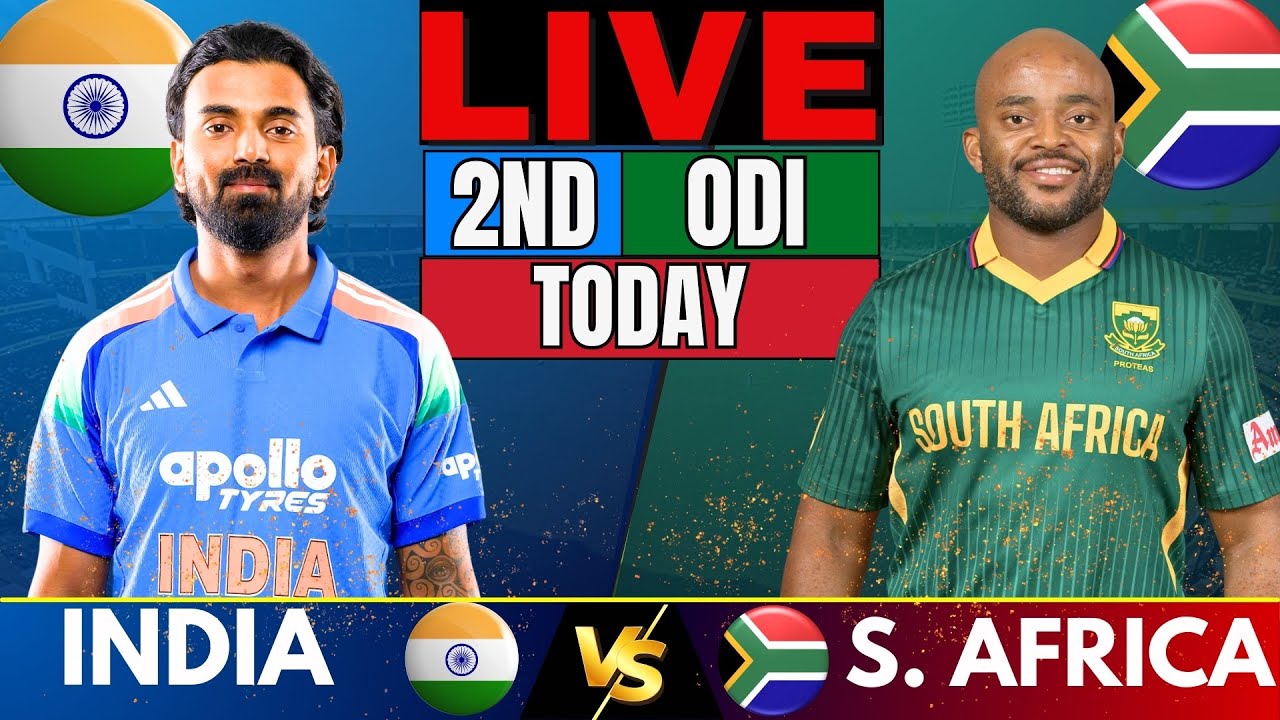 IND vs SA 2nd ODI Live Score: India vs South Africa Live Cricket Match Commentary & Highlights