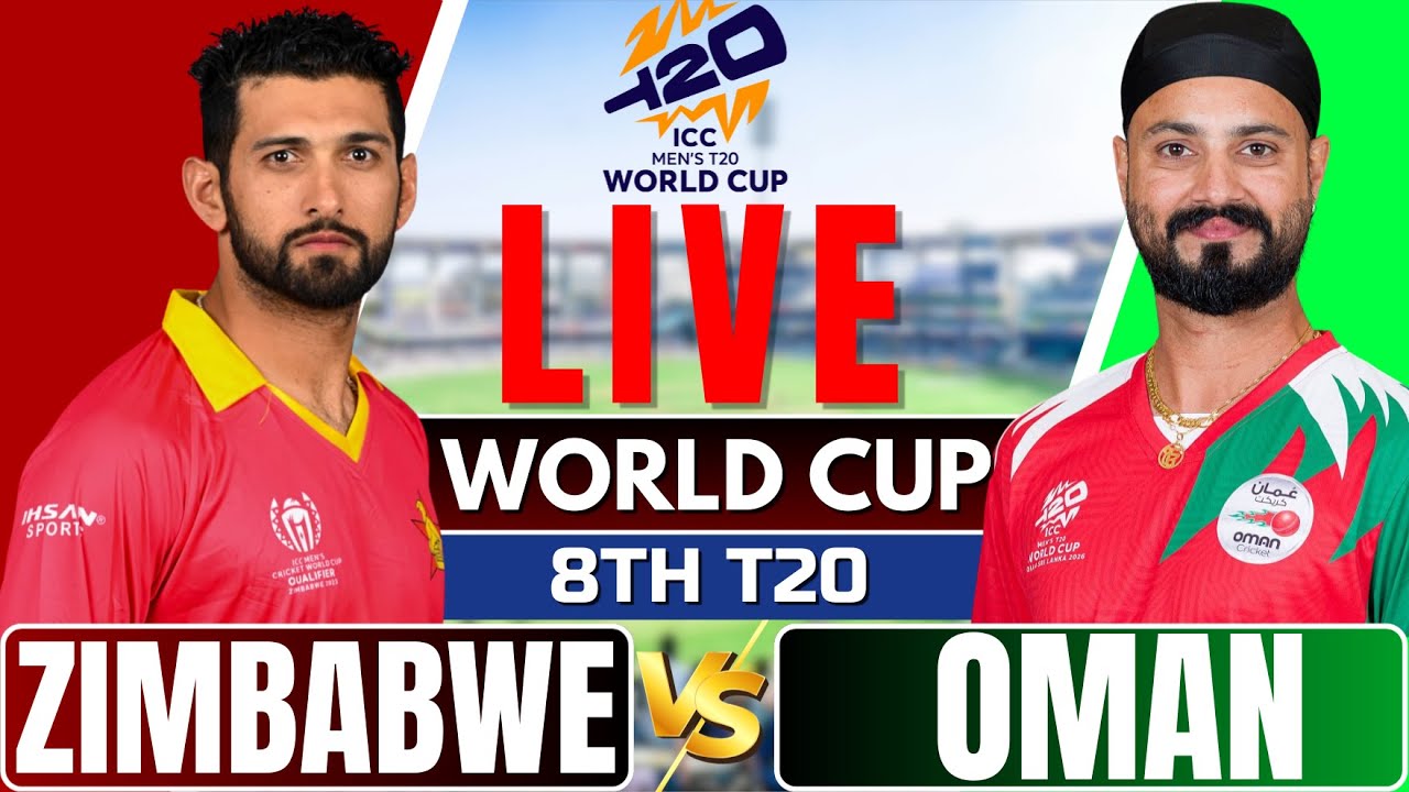 Oman vs Zimbabwe Live Score, T20 World Cup 2026: Ball by Ball Commentary & Updates