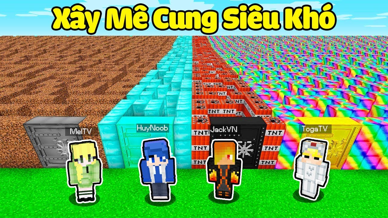 TÔ GÀ THỬ THÁCH 24H XÂY MÊ CUNG SIÊU KHÓ TRONG MINECRAFT*TÔ GÀ XÂY MÊ CUNG VÔ TẬN SIÊU XỊN-Tô Gà Thử Thách 24H Xây Mê Cung Minecraft Siêu Khó Vô Tận
