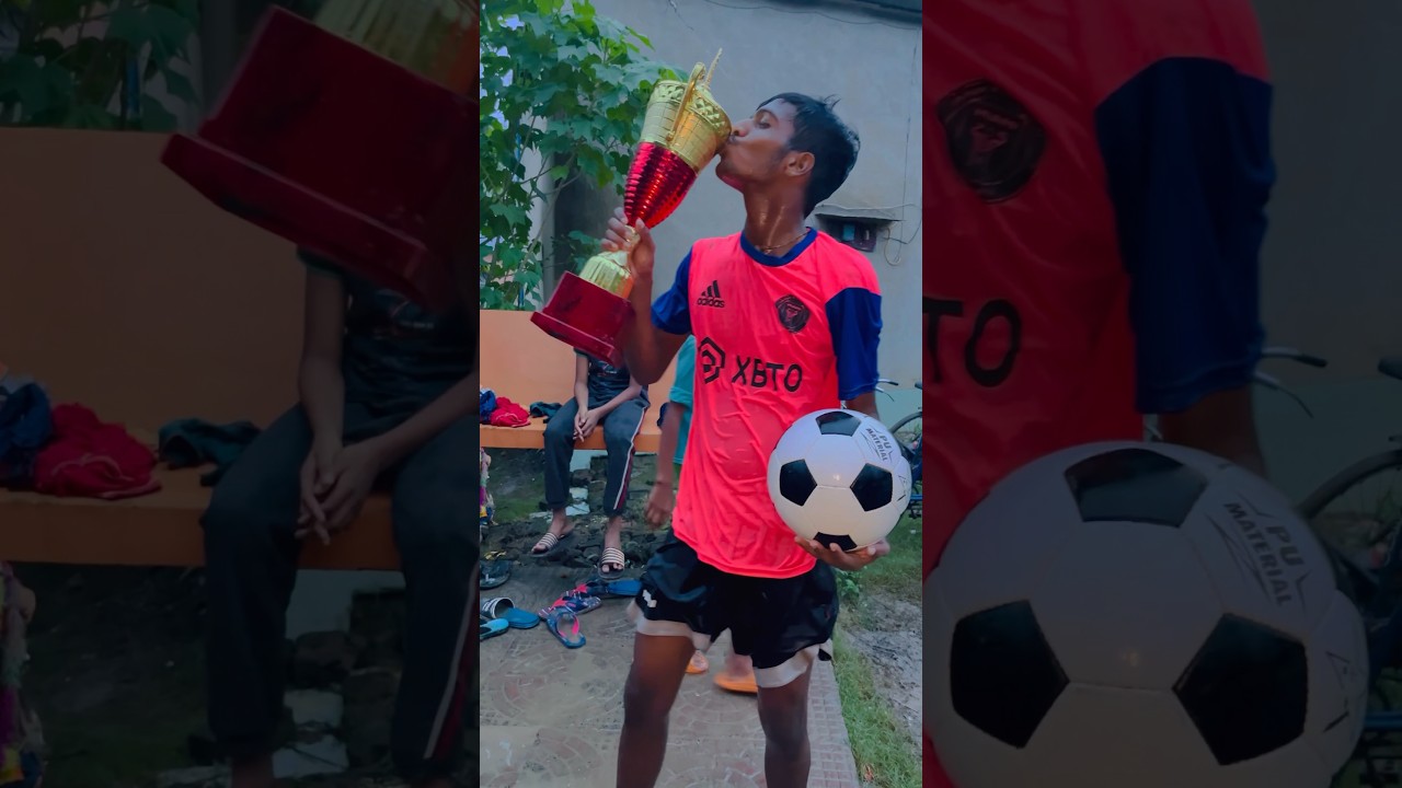 Football Tournament Champion Mini Vlog 🏆 Champion Journey #shorts #minivlog #football