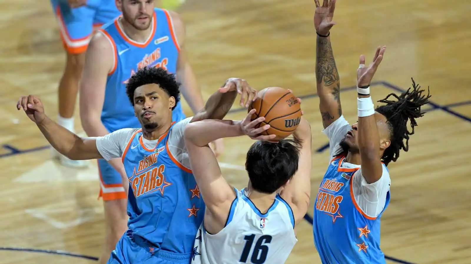 Dylan Harper follows in father’s footsteps, leaves door open for dunk contest