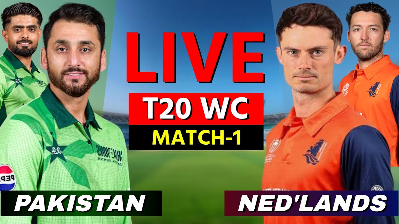 PAK vs NED Live Score, T20 World Cup 2024: Pakistan vs Netherlands Live Cricket Score, Commentary and Updates