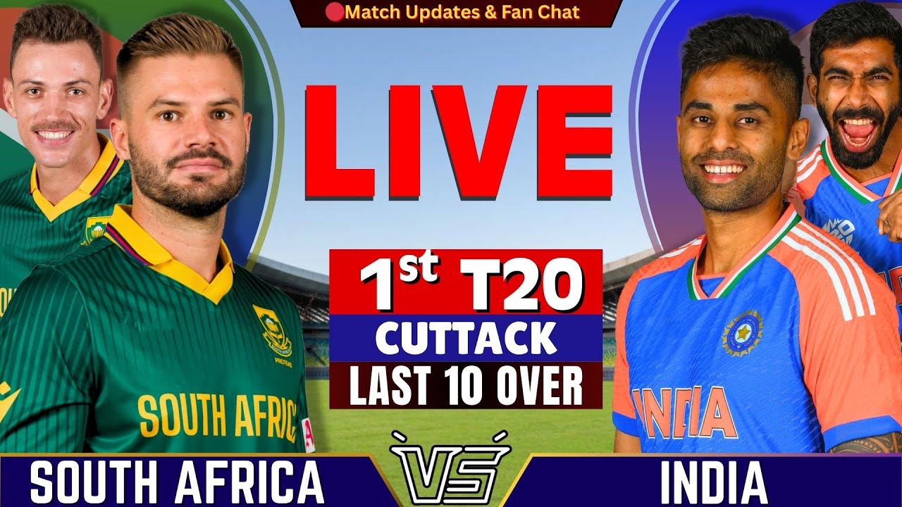 IND vs SA Live 1st T20 Score: India vs South Africa Commentary & Highlights
