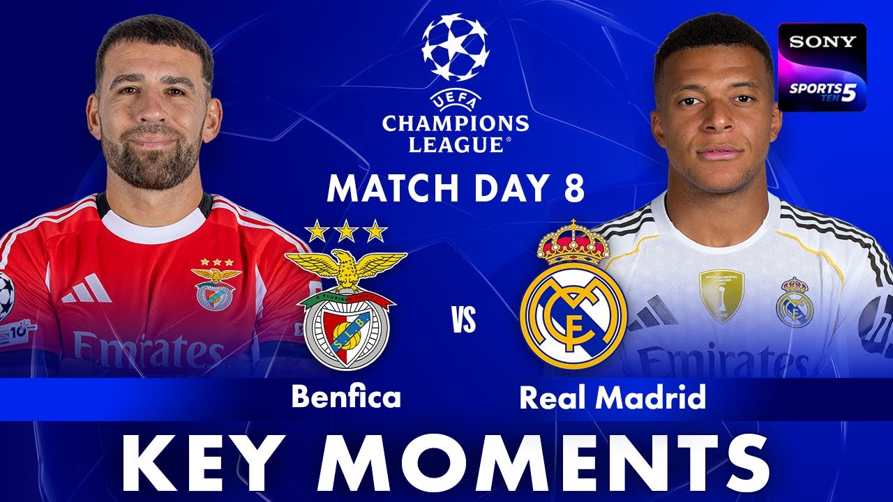 Benfica vs Real Madrid Highlights | UEFA Champions League 2026 | UCL Match Today