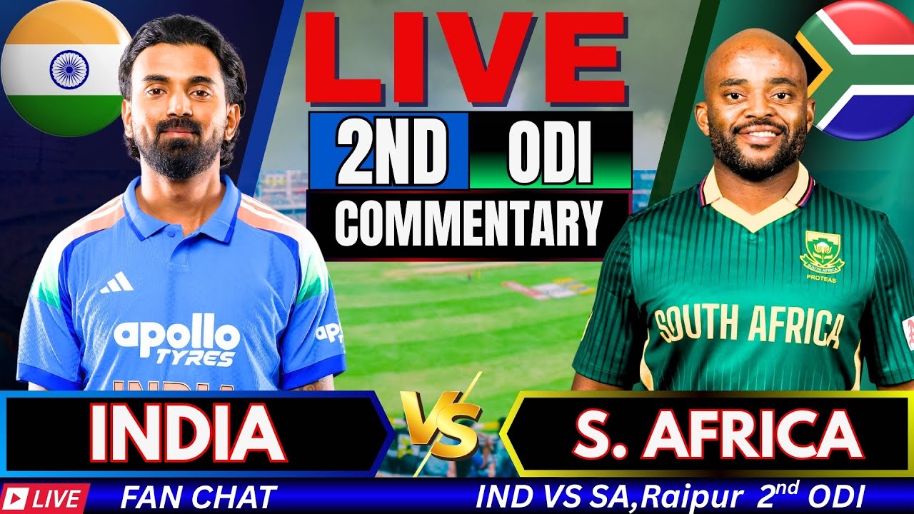IND vs SA 2nd ODI Live Score: India vs South Africa Live Cricket Match Today, Scorecard & Commentary