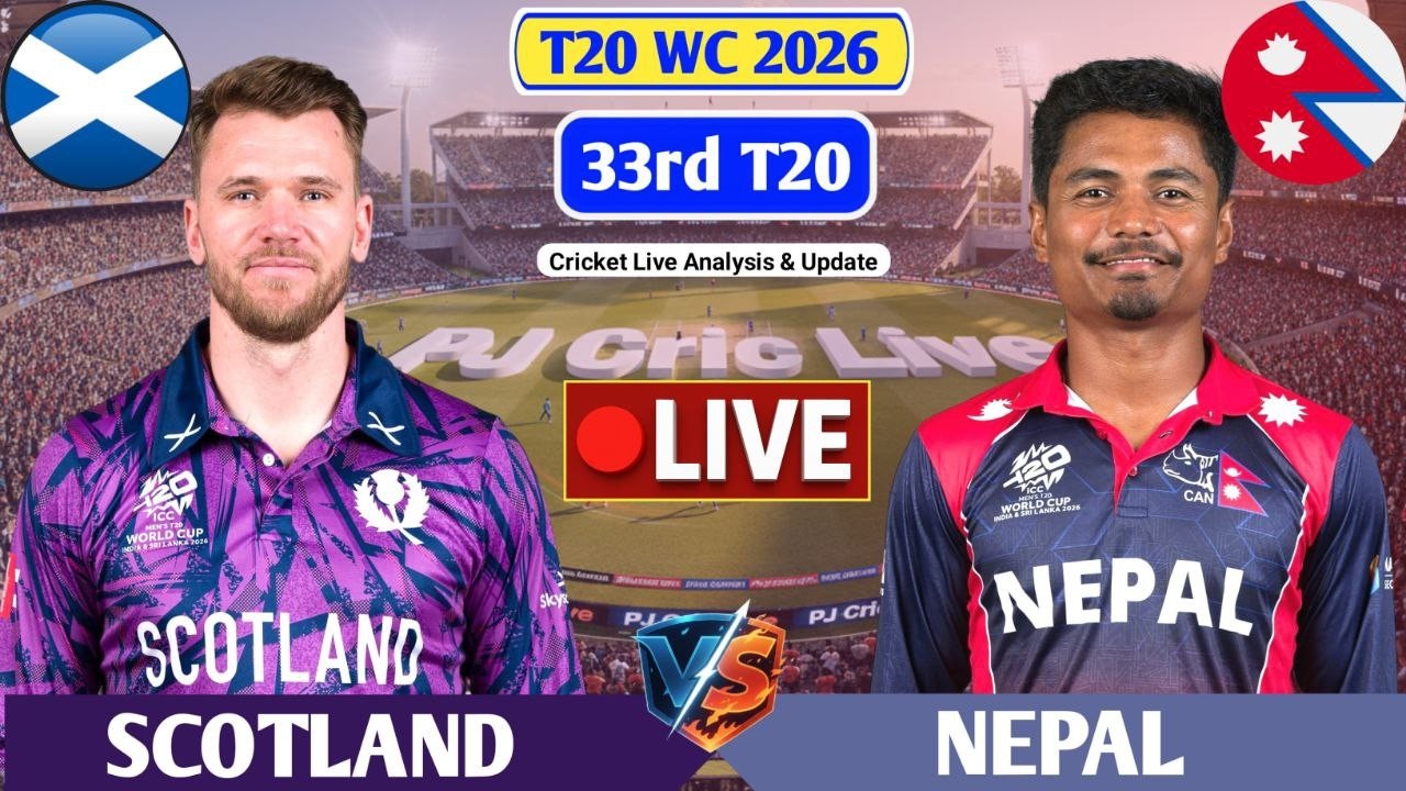 SCO vs NEP Live Score Analysis: Scotland vs Nepal T20 Match Discussion & Prediction