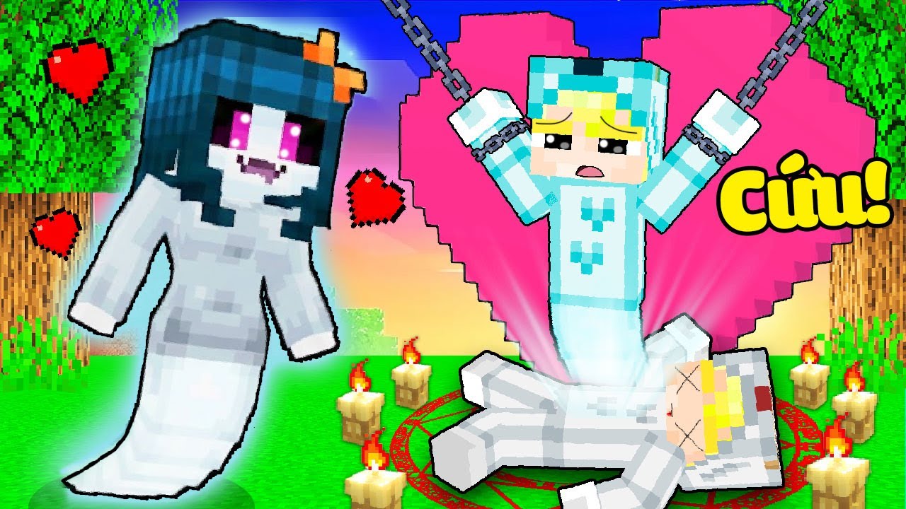 Tô Gà Thử Thách Thoát Khỏi Ma Nữ Fan Cuồng Trong Minecraft!-Thử Thách Minecraft: Tô Gà Chạy Trốn Ma Nữ Fan Cuồng!