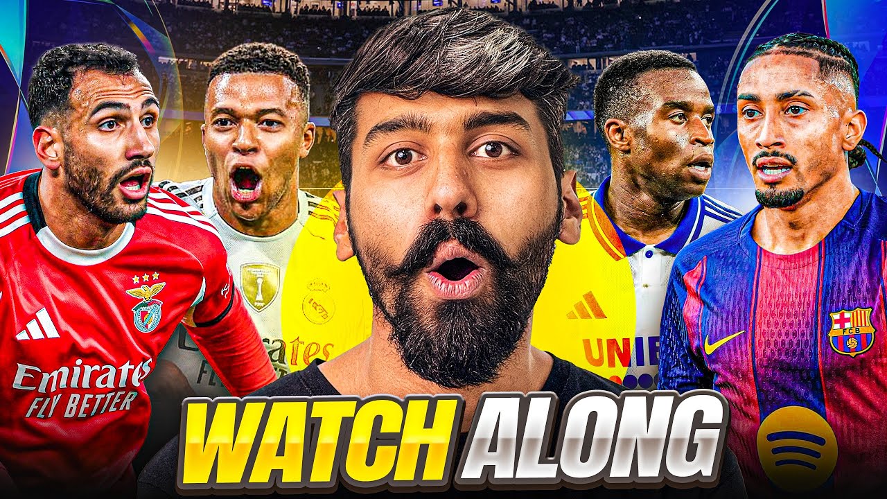 Champions League Final Live Reaction: Real Madrid vs Dortmund ft. @ONEMUFC | UCL Final India Live