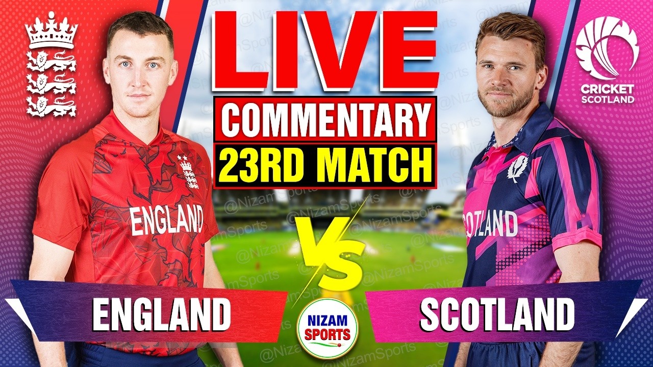 England vs Scotland Live Score, Commentary & Updates | T20 World Cup 2024 Live