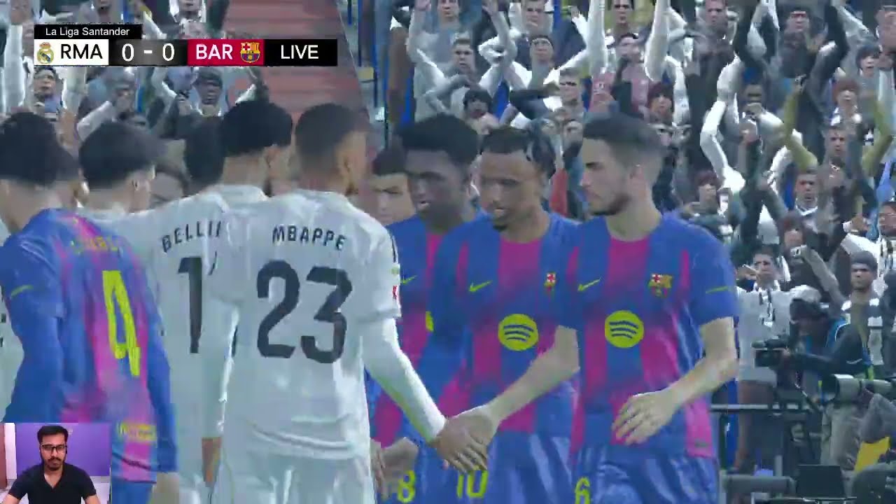 Real Madrid vs Barcelona El Clasico 2025/26 | eFootball Gameplay Simulation Highlights