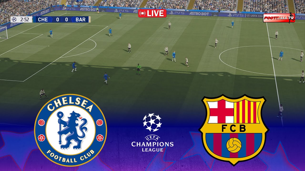 Chelsea vs Barcelona UCL 2025/26 – PES 2021 Gameplay | Champions League Prediction