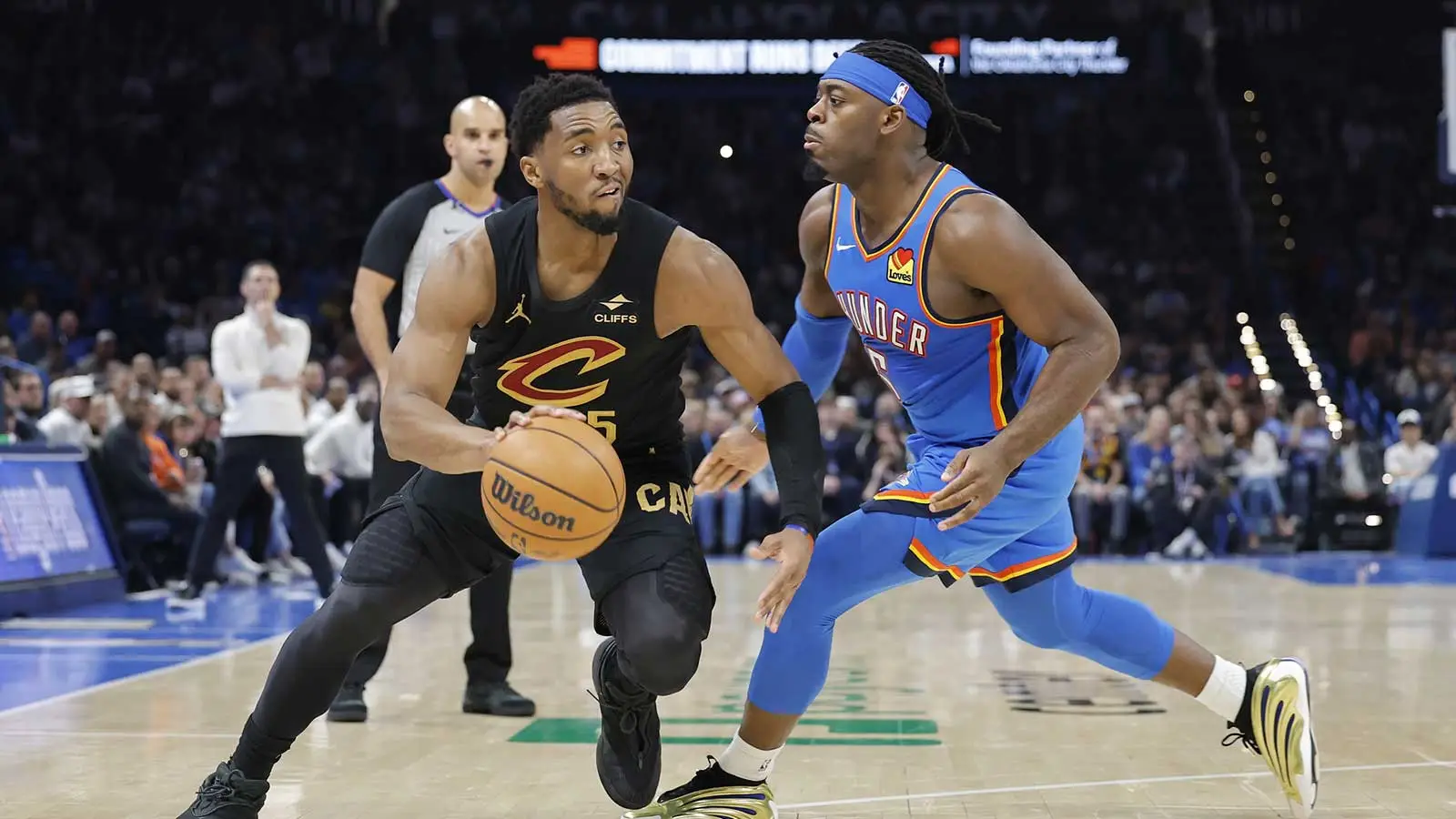 How OKC decided who will guard Donovan Mitchell, James Harden in thrilling win against Cavs