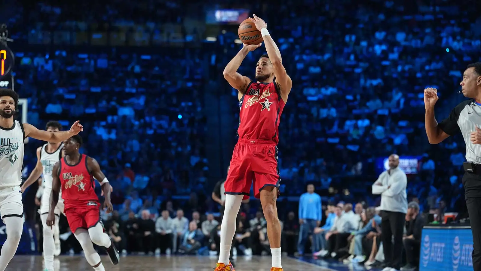 Devin Booker hints at 3-point contest retirement after 2027