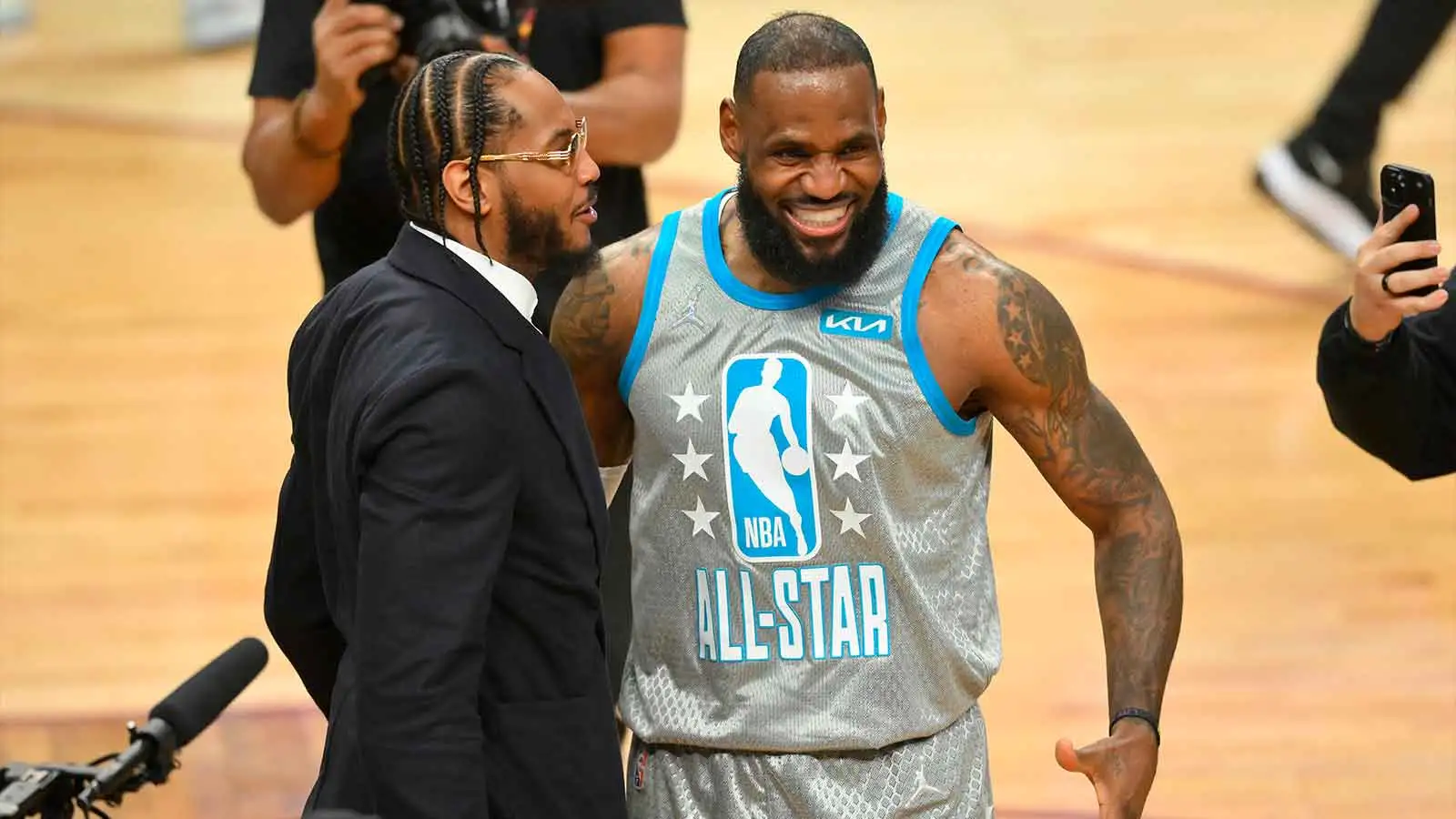 卡梅羅安東尼對沒有勒布朗詹姆斯的 NBA 提出了嚴厲的批評