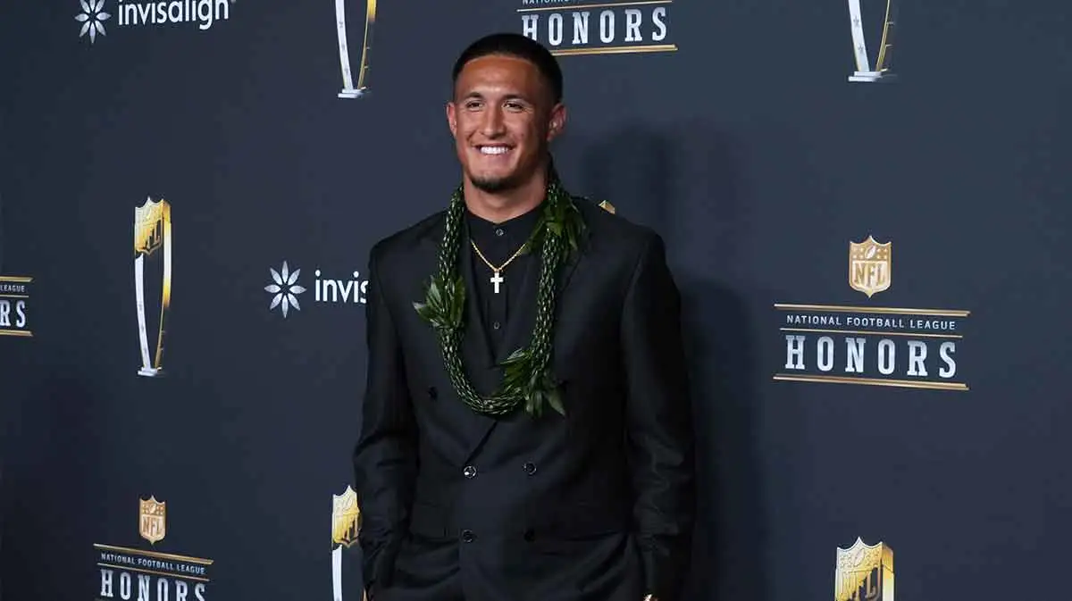Tetairoa McMillan 在 OROY 獲勝後發表了令人難以置信的演講