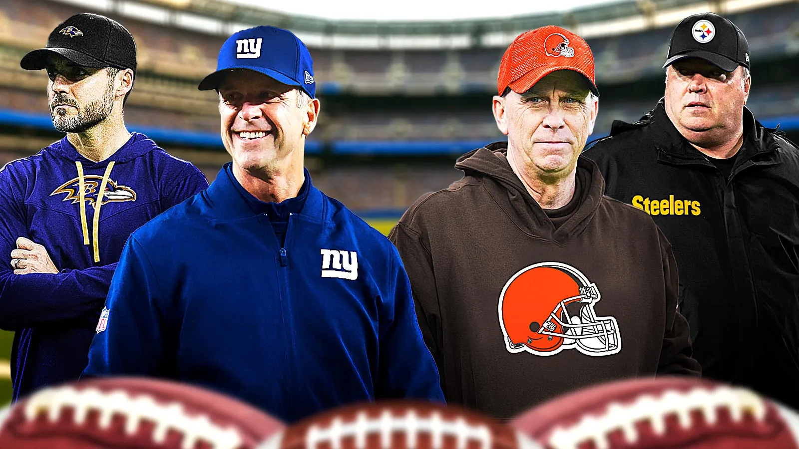 對 2026 年周期中所有 10 名 NFL 教練聘用進行評分，從約翰·哈博 (John Harbaugh) 到托德·蒙肯 (Todd Monken)