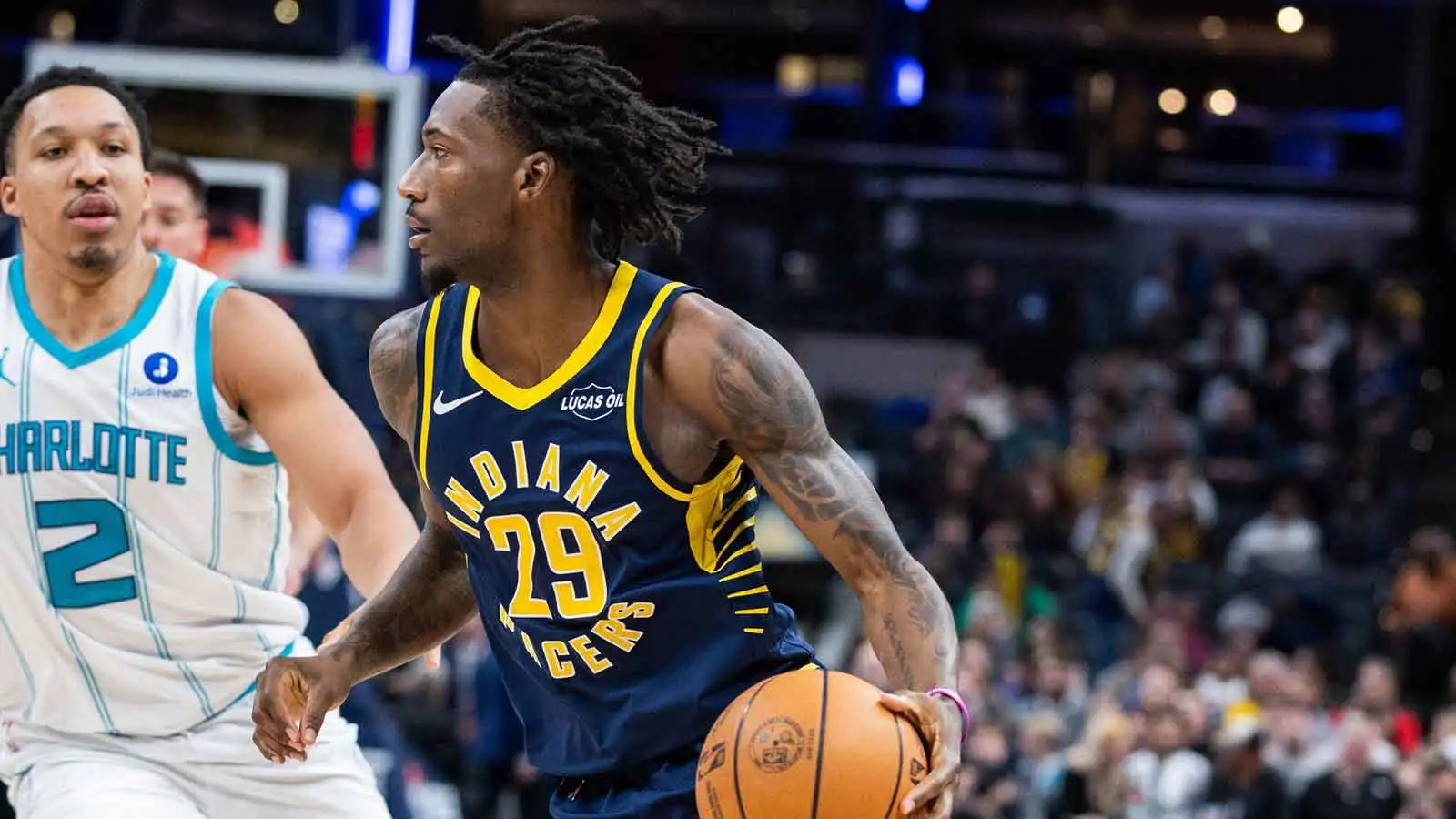Indiana signs two-way player to 3-year contract