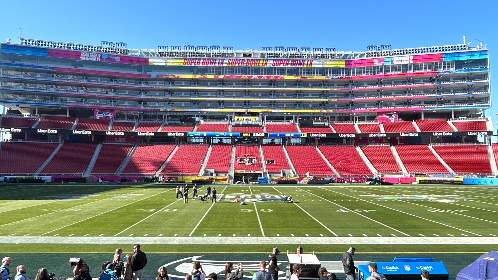 九人隊高管警告說，新體育場並不能“保證”超級碗，因為 NFL 競爭對手花費了數十億美元