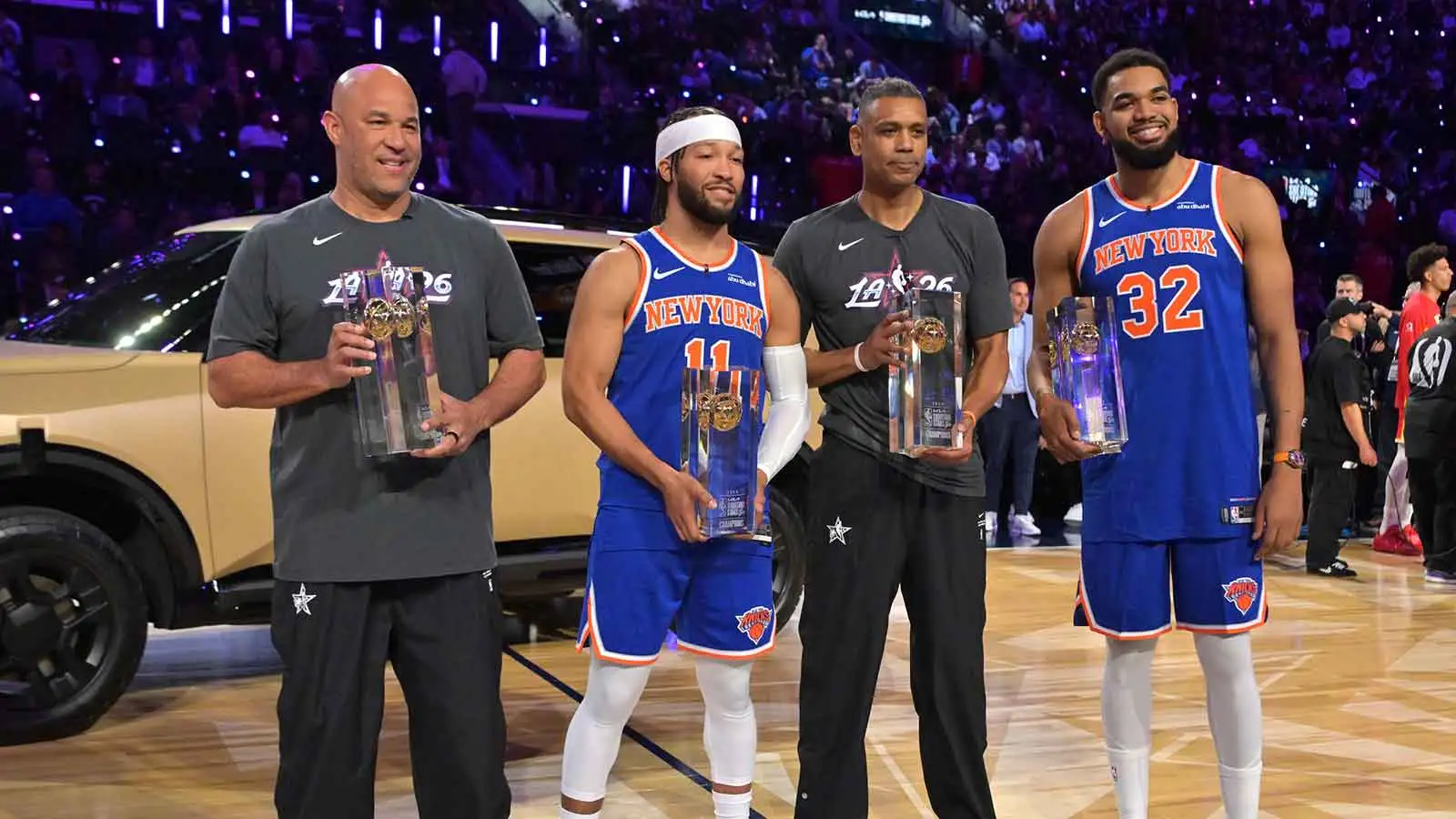 Why wasn’t Jalen Brunson having fun even after winning Shooting Stars?