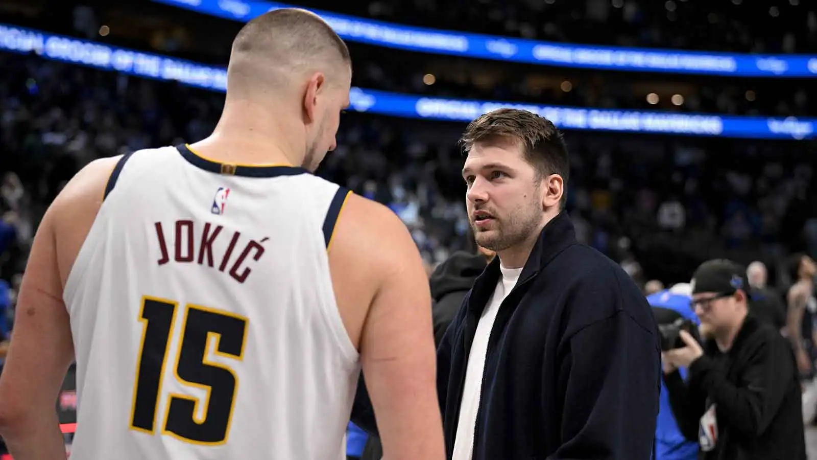 Nikola Jokic leaves Luka Doncic speechless with betting joke