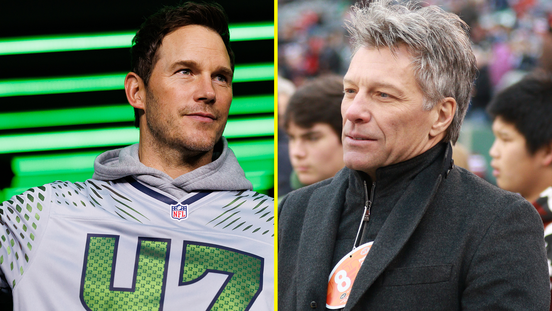 克里斯·帕拉特 (Chris Pratt) 和喬恩·邦·喬維 (Jon Bon Jovi) 追隨巨石強森的腳步，出演超級碗獨特角色
