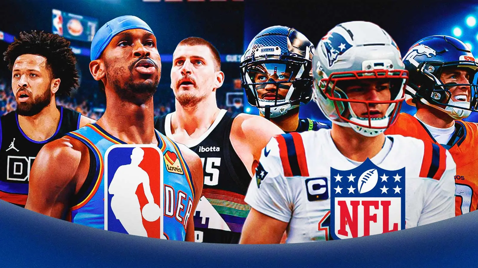愛國者隊對陣海鷹隊的超級碗證明 NFL 處於一個好的位置，就像 NBA 一樣