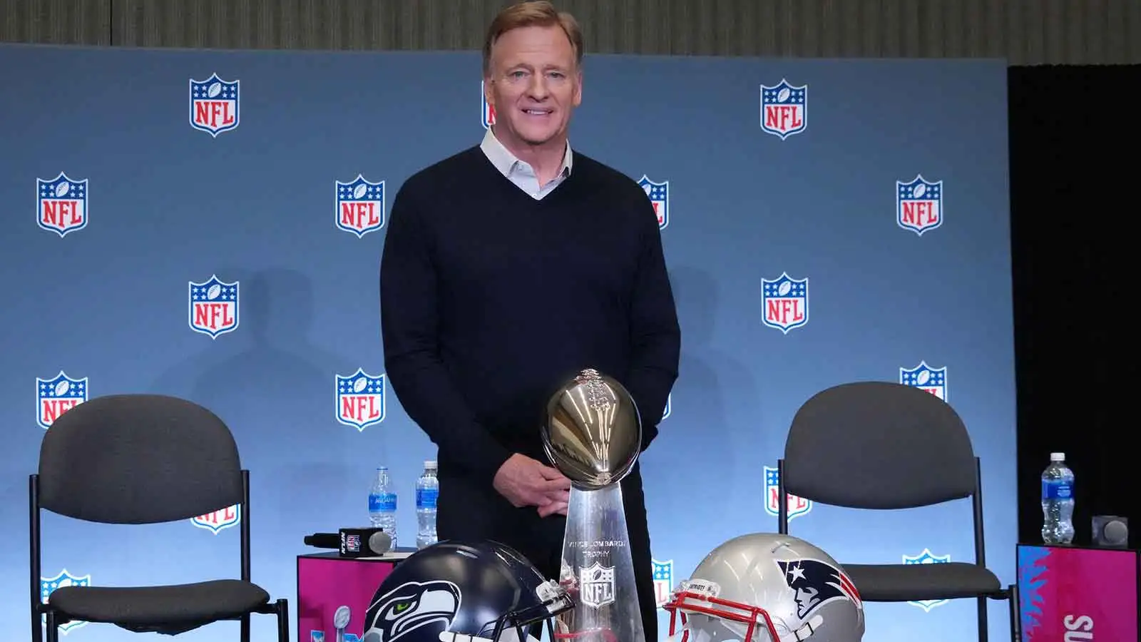 羅傑·古德爾 (Roger Goodell) 對西雅圖未來的拍賣發表看法