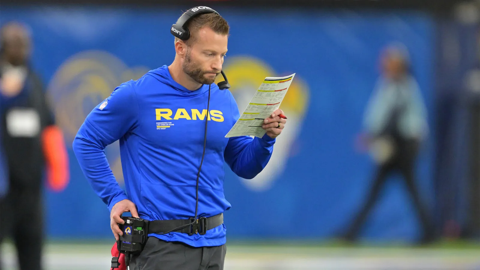 肖恩·麥克維 (Sean McVay) 與總經理萊斯·斯尼德 (Les Snead) 獲得洛杉磯續約合同